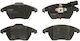 Front Brake Pad Set Trw for Audi A1 A3 TT Seat Altea Ibiza Leon Toledo Skoda Fabia Octavia 1.0-3.6 Height 71.4mm Width 155.2mm Thickness 20.3mm