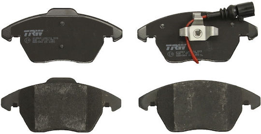 Front Brake Pad Set Trw for Audi A1 A3 TT Seat Altea Ibiza Leon Toledo Skoda Fabia Octavia 1.0-3.6 Height 71.4mm Width 155.2mm Thickness 20.3mm