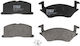 Set Plăcuțe De Frână Partea Din Față Trw Automotive Toyota Starlet 1.0 1.3 1.5d Înălțime 45.9mm Lățime 106.3mm Grosime 13.6mm