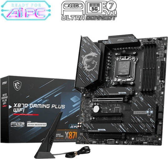 MSI X870 GAMING PLUS WIFI Mainboard ATX mit AMD AM5 Sockel
