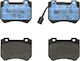 Set Plăcuțe De Frână Partea Din Față Bosch Alfa Romeo 159 Brera Spider 1.8 2.0d 2.2 01.06-12.12 80.8mm 109.8mm 15.8mm Low-metallic Ece-r90