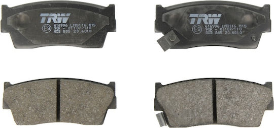 Set Plăcuțe De Frână Față Trw Geo Tracker Suzuki Vitara X-90 1.6 1.9d 2.0 01.88-03.99 43.5x103.5x14.8 Mm