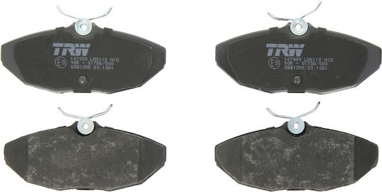 Trw Automotive Rear Brake Pads Set Compatible Dodge Viper Ford Usa Freestyle Jaguar S-type Ii Xj Lincoln Ls 49.6x114.2x17.8 Mm