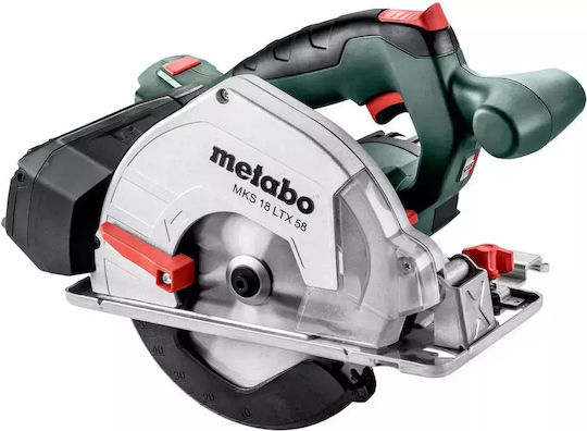 Metabo MKS 18 LTX 58 Δισκοπρίονο 18V Solo με Σύστημα Αναρρόφησης