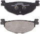 Ferodo Eco Hinteres Bremsbelag Set 100,1x100,1x12mm Yamaha Yp 400 2005-2007 Motorräder Roller