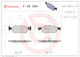 Brembo Front Brake Pads Set Opel Corsa E 1.0-1.4lpg 09.14 Height 53.0mm Width 155.0mm Thickness 17.0mm Wear Sensor Yes