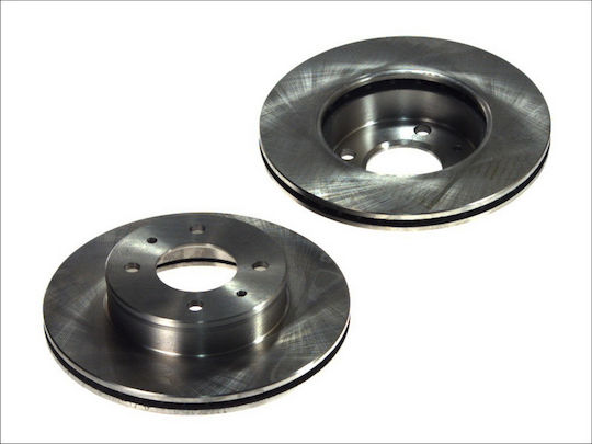 Set Ventilated Brake Discs 2 Pcs Front Hyundai Accent Ii 1.3-1.6 01.00-11.05 Outer Diameter 241 Mm Height 52.4 Mm Thickness 19 Mm