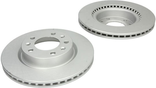 Set Ventilated Brake Discs Front Right Left Peugeot 308 Ii 1.2-2.0d 09.13-06.21 Diameter 266mm 5 Holes