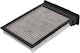 Activated Carbon Cabin Air Filter for Citroen C1 Peugeot 107 Toyota Aygo 1.0/1.4d 06.05-09.14 44mm 163mm 224mm