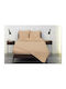 Flamingo Sheet for Single Bed 170x260cm. Rainbow Beige