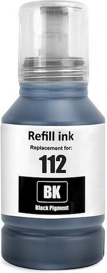 Cartuș De Cerneală Compatibil Pentru Imprimantă InkJet Epson E112 127ml Negru 1 Bucată