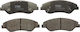 Set Plăcuțe De Frână Partea Din Față Kia Retona Sportage 2.0/2.0d 06.99-08.03 Trw Automotive Înălțime 53 Mm Lățime 149 Mm Grosime 16 Mm