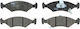 Set Plăcuțe De Frână Partea Din Față Kia Sephia Shuma Sportage 1.5-2.0d 09.93-08.03 151.4x46.4x18.0 Mm Trw Automotive