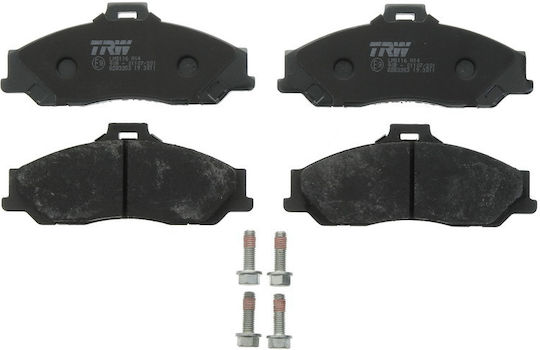 Trw Automotive Front Brake Pad Set Caliper Bolt Supplements for Ford Ranger Mazda B-series Bt-50 1.8-3.0d 09.98