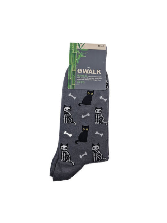 Walk Bamboo Men's Socks Dark grey