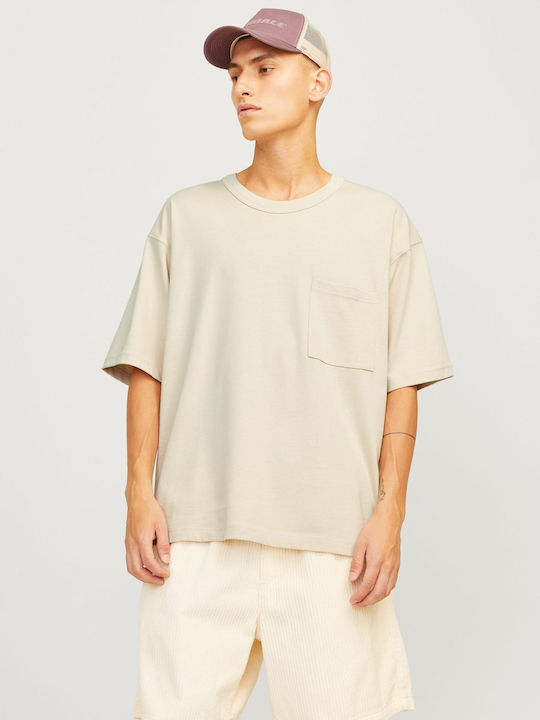 Jack & Jones T-shirt Ecru