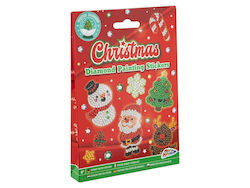 Christmas-themed Creative Set Create 12 Stickers Diamond Painting Technique