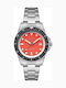 Spinnaker Croft Men's Watch Battery with Silver Metal Bracelet