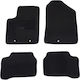 Medium Quality Carpet Mats Black Compatible with Kia Picanto GT Line Model 2017-present 4pcs