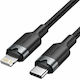 Vention Cablu USB-C La Lightning 27W Negru 2m LALBH