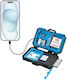 Card Reader micro USB / USB 3.0 για SD/microSD Μπλε