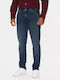 Denton Men's Elastic Straight Blue Jeans Pants