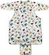 Queen Mother Salopetă material textil Alb