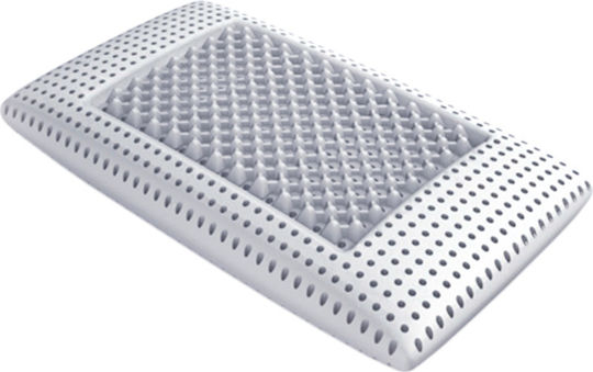 Linea Strom Bio Dual Air Massage Μαξιλάρι Ύπνου Memory Foam 72x42x15cm