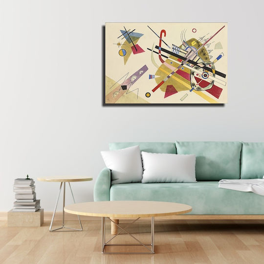 Reproducere Pictură Print pe Pânză Ohne Titel Wassily Kandinsky 120cm X 90cm