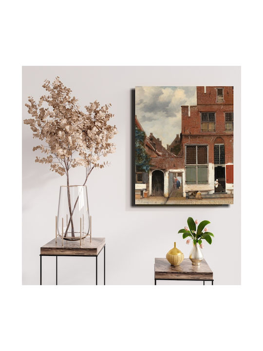 Πίνακας Αντίγραφο Little Street Johannes Vermeer 50cm X 60cm