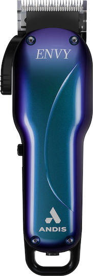 Andis Galaxy Cordless Envy Li Επαγγελματική Κουρευτική Μηχανή Μπλε 561559
