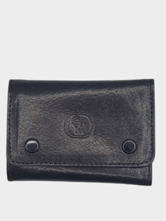 GM Schlüsselhalter aus Leder Schwarz