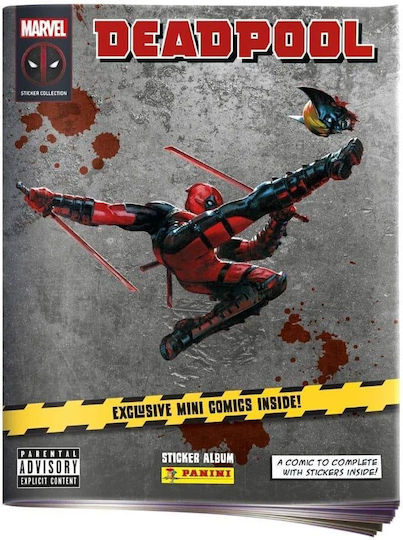 Албум за колекция карти Panini Marvel Deadpool Немско издание