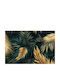 Palm Leaves Gold Wall Mural Room Decoration Veneer Ornament 148x220