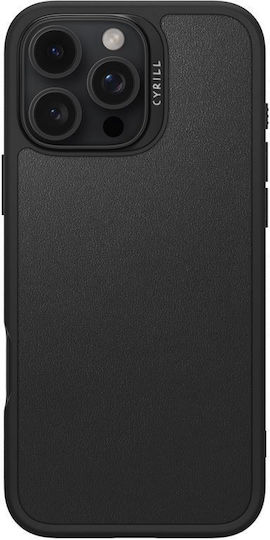 Spigen Cyrill Kajuk Back Cover Silicon Negru (iPhone 16 Pro Max)