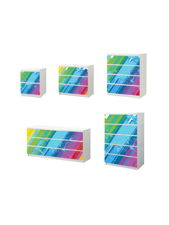 Autocolant Abstract Sertar 02 Sertar 3x2