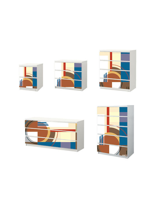 Modern 02 Triple Dresser Sticker