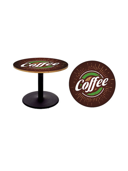 Coffee Table Sticker 5 100cm Diameter