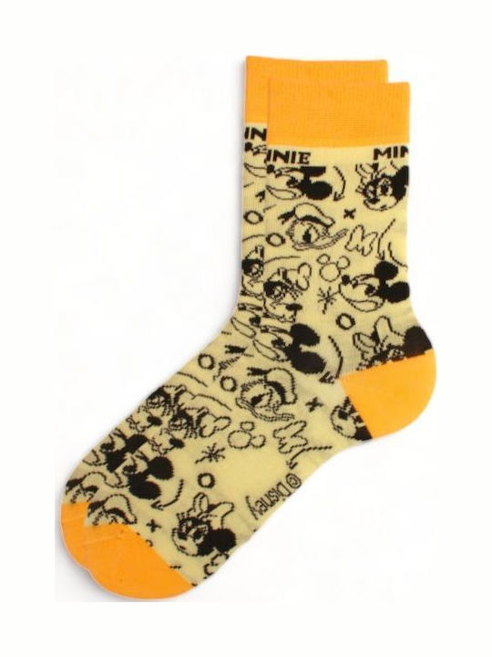 Closet22 Дамски Чорапи Yellow 1Пакет