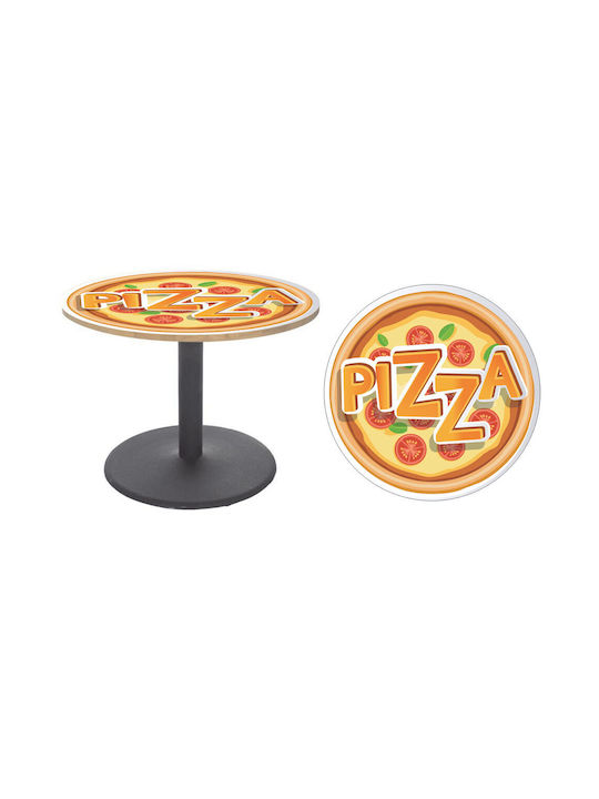 Pizza Table Sticker 2 80cm Diameter