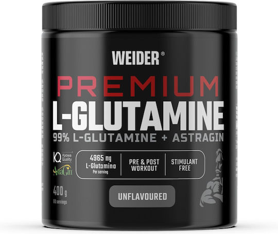 Weider Nutrition Premium L-glutamine 400гр Неароматизиран