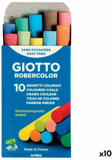 Giotto Multicolor Chalks X10