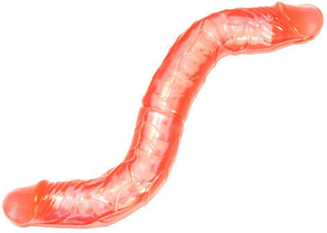 Flexible Doppeldildo Rot 36cm