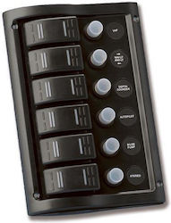 Weißes Elektro-Panel 3 Schalter Trem Srl 18.tr.l0674013