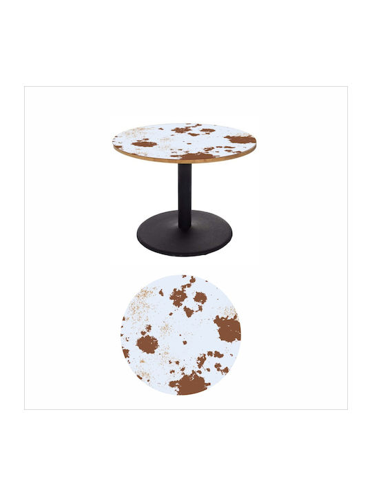 Rust Table Sticker 65cm Diameter