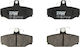Set Plăcuțe De Frână Spate Trw Automotive Volvo 940 Ii S90 I V70 I V90 I Xc70 I 2.3 2.4 2.9 01.95-09.02 53.5x90x14 Mm