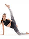 Ausbildung Frauen-Set mit Leggings Hochgeschnitten Black