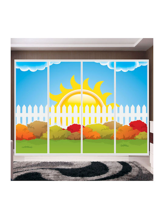 Wardrobe Sticker Summer 210cm