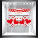 Valentine's Day Sticker Saint Valentine 14 60cm...