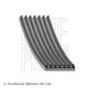7-ribbed V-belt Transmission Belt 2672 Mm Blue Print Infiniti Land Rover Nissan
